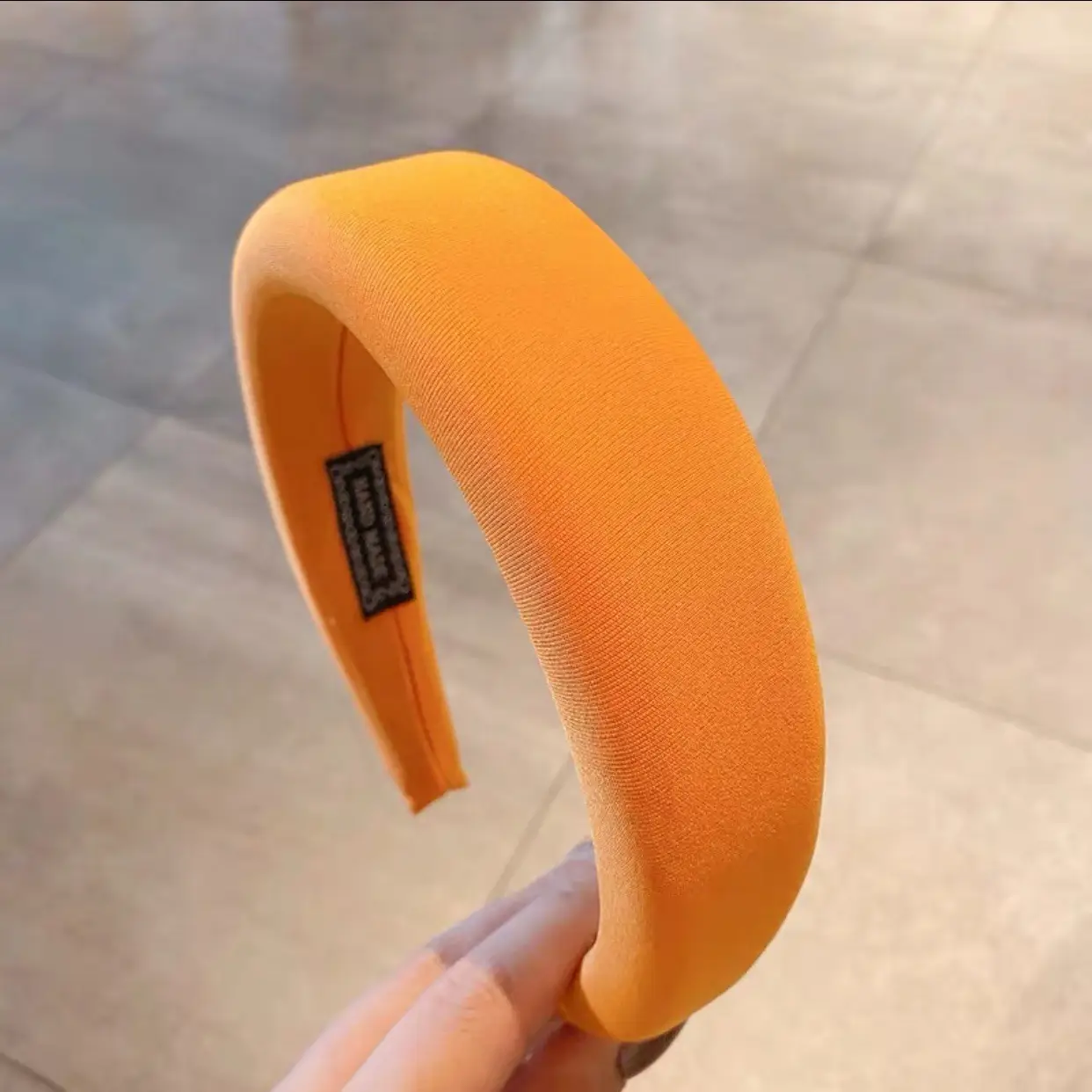 Korean Dongdaemun Hair Bands Solid Color Wide Brim - Image 5