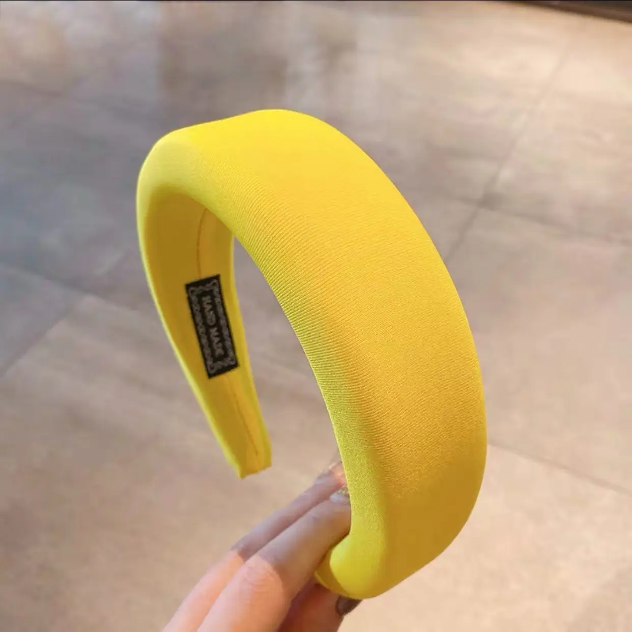 Korean Dongdaemun Hair Bands Solid Color Wide Brim - Image 6