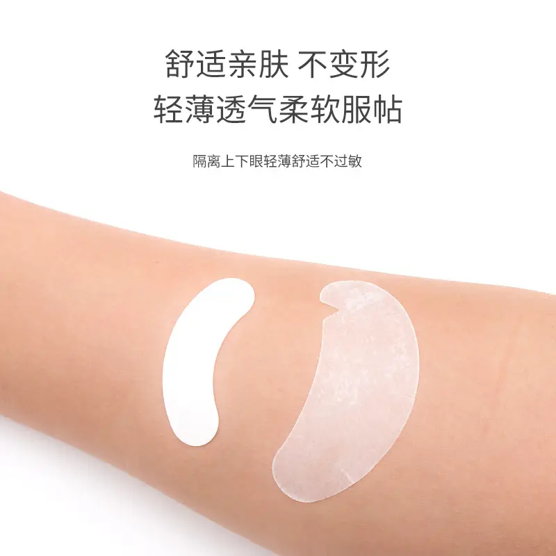 U-Shaped Grafting Eye Patch for Lash Adhesion