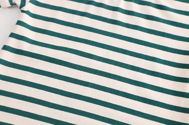Baby Split Striped Overalls Suit One Year Old — feature 11
