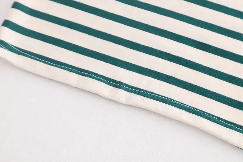 Baby Split Striped Overalls Suit One Year Old — feature 12