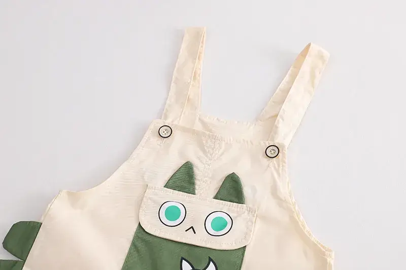 Baby Split Striped Overalls Suit One Year Old — feature 15