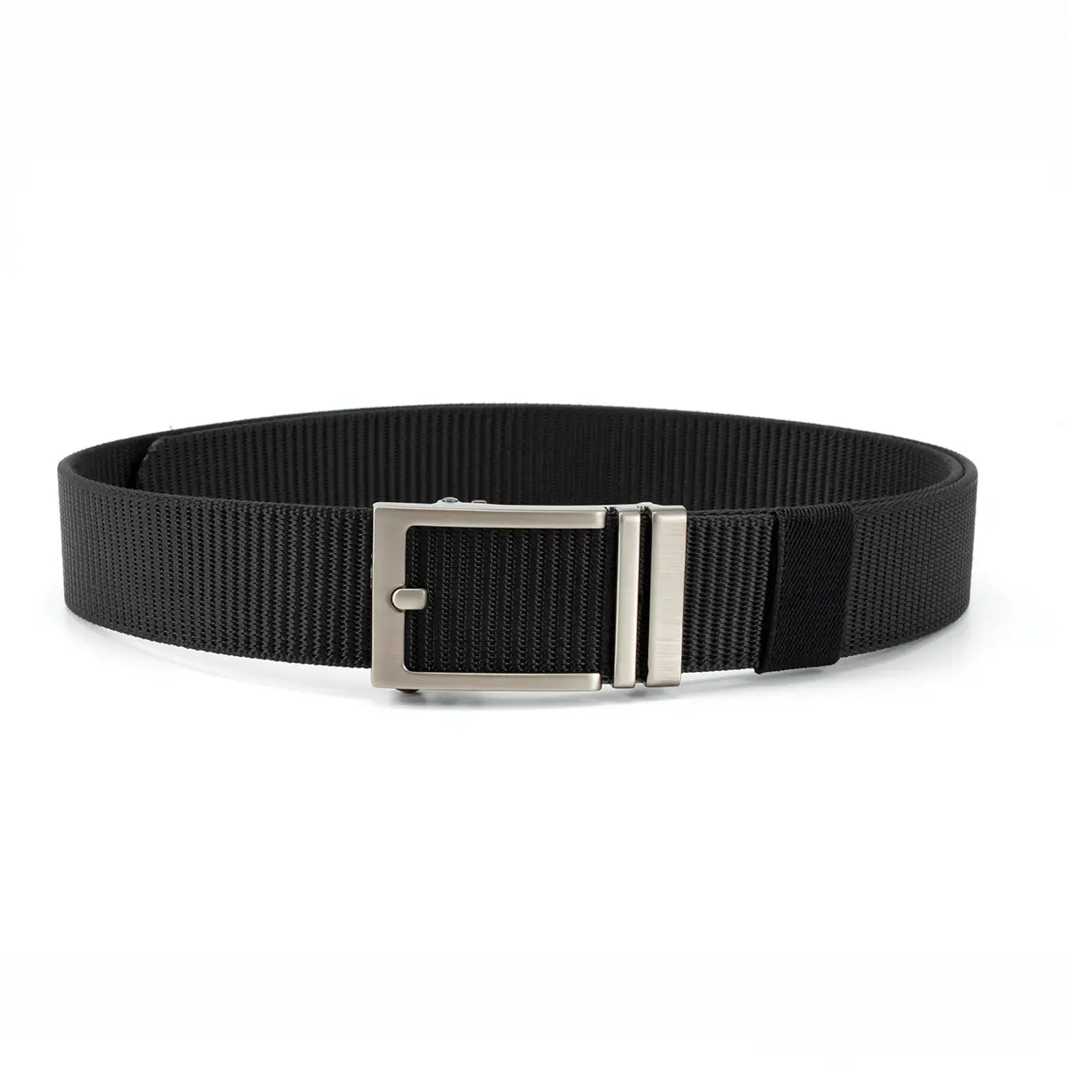 Men's Navy Canvas Belt with Automatic Buckle - Image 11