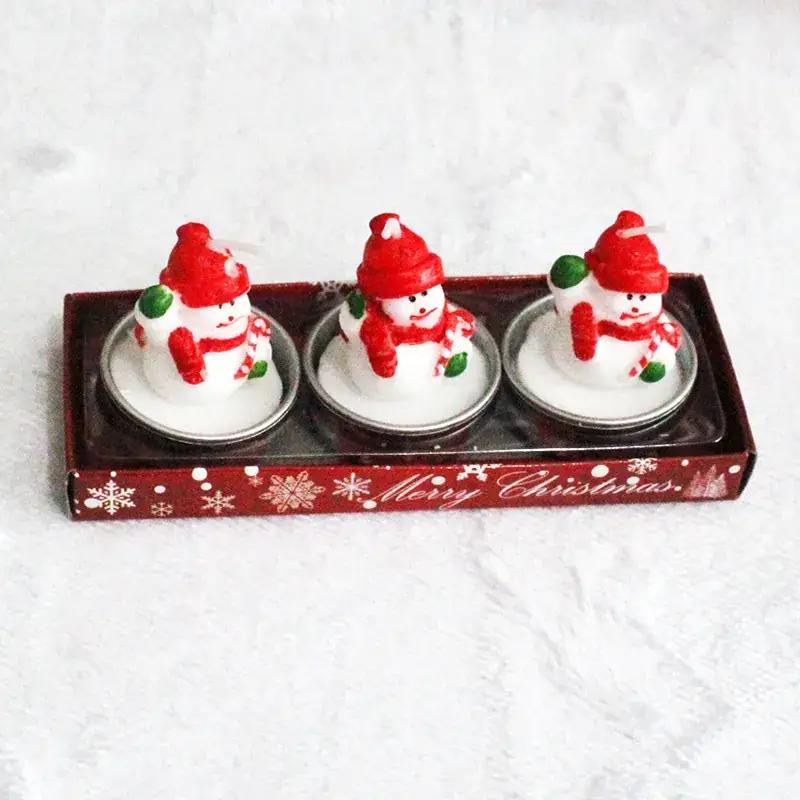 Christmas Santa Candle Set 59g Decorative Gift