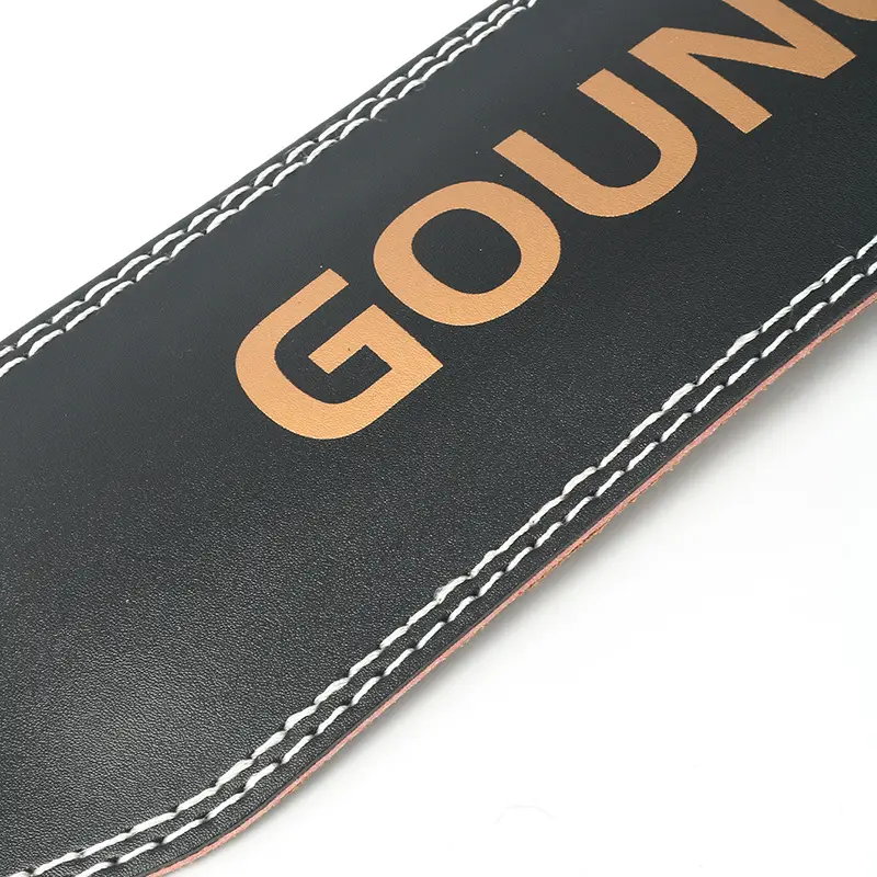 Men & Women Fitness Squat Belt Hard Pull Weightlifting Pu Leather — feature 6