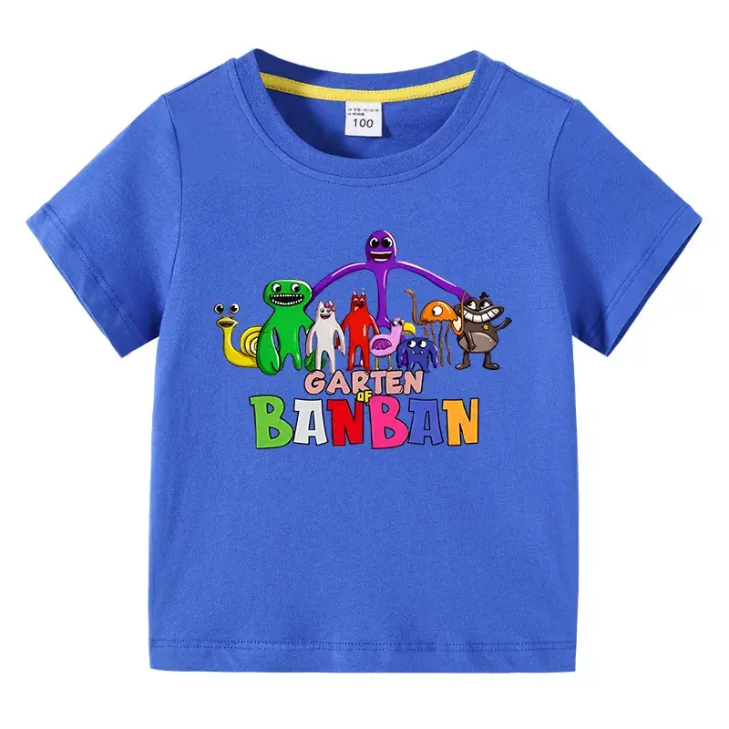 Korean Style Baby T-Shirt White 100 Cotton Summer Boys Girls
