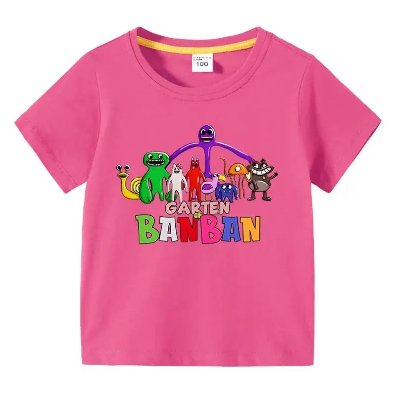 Korean Style Baby T-Shirt White 100 Cotton Summer Boys Girls