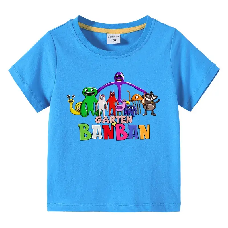 Korean Style Baby T-Shirt White 100 Cotton Summer Boys Girls