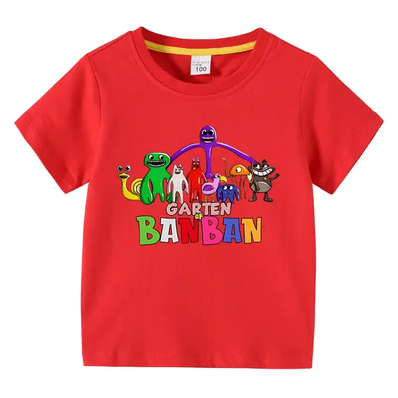 Korean Style Baby T-Shirt White 100 Cotton Summer Boys Girls