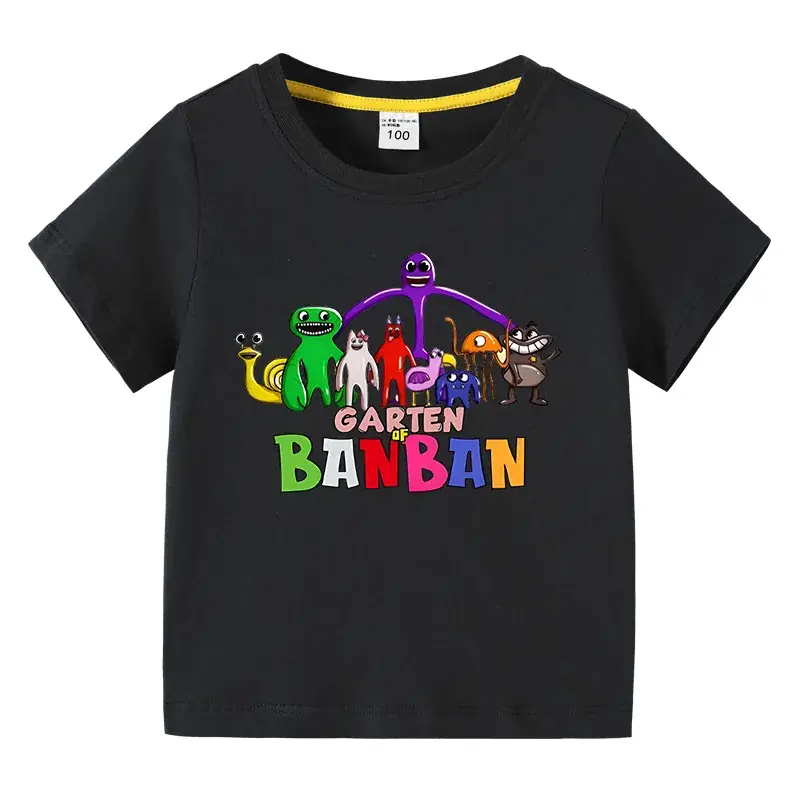 Korean Style Baby T-Shirt White 100 Cotton Summer Boys Girls