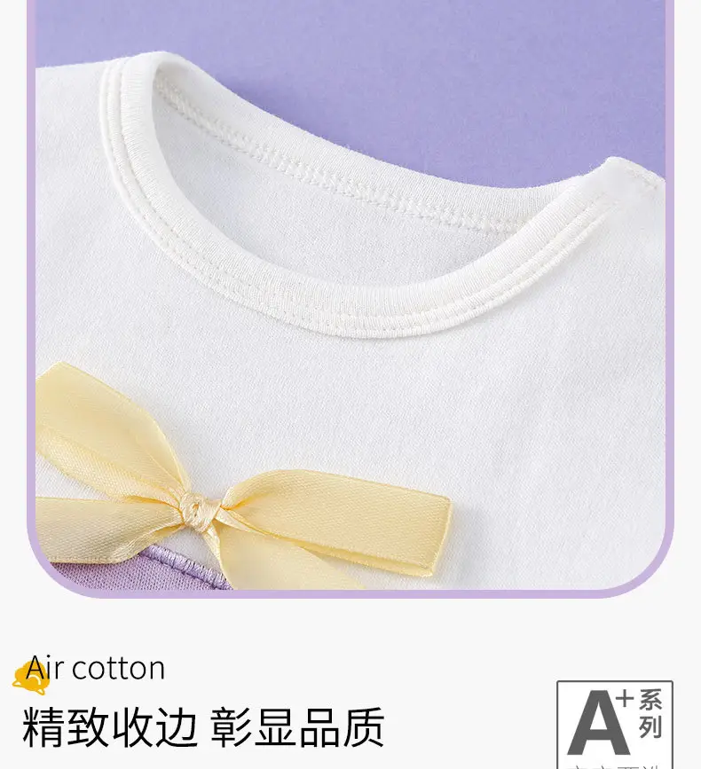 Girls White Collar T-Shirt Summer Wear Small Medium — feature 4