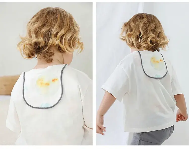 Baby Sweat-Absorbing Back Towel Bamboo Cotton — feature 22