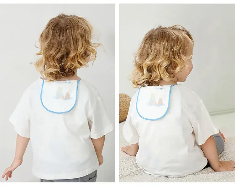 Baby Sweat-Absorbing Back Towel Bamboo Cotton — feature 24
