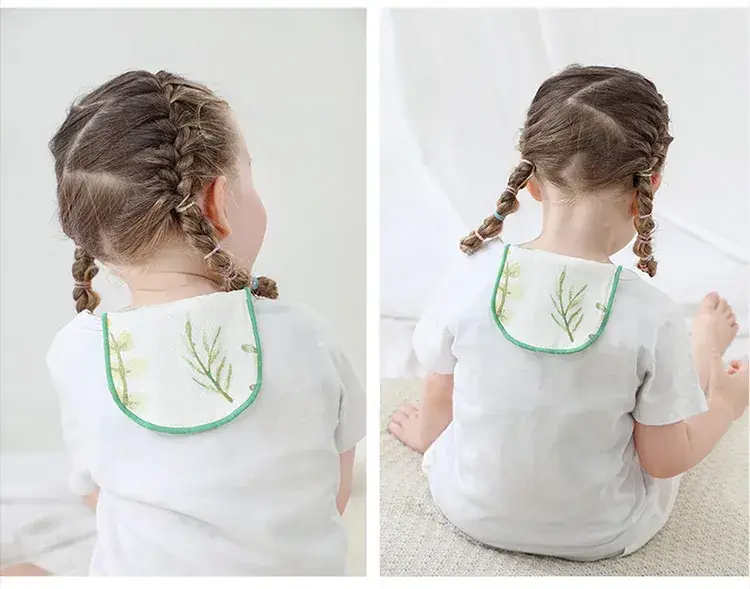 Baby Sweat-Absorbing Back Towel Bamboo Cotton — feature 30