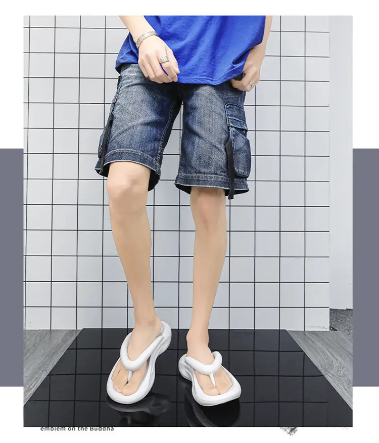 Men Women Casual Flip Flops 3.0cm Thick Bottom — feature 10