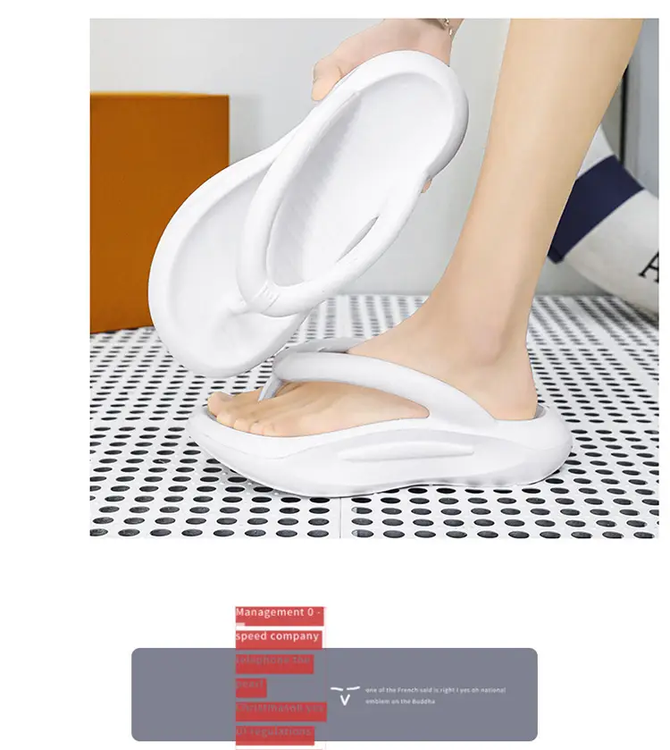 Men Women Casual Flip Flops 3.0cm Thick Bottom — feature 12