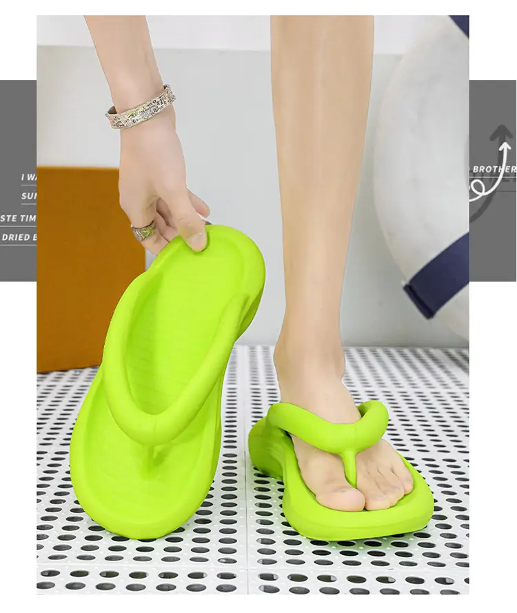 Men Women Casual Flip Flops 3.0cm Thick Bottom — feature 14