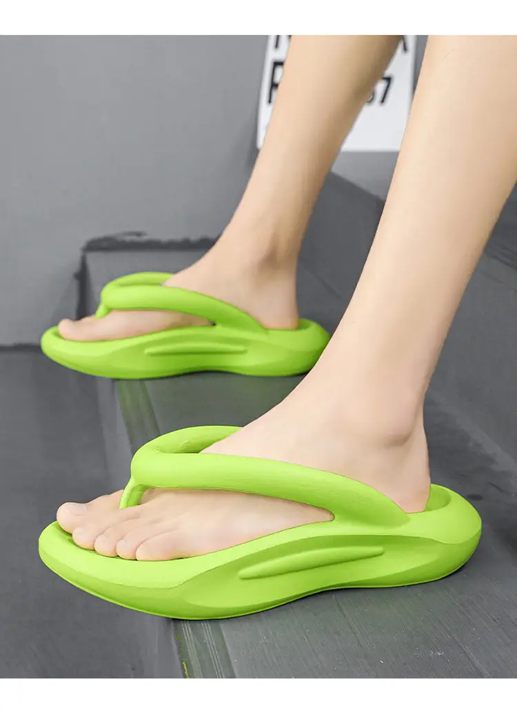 Men Women Casual Flip Flops 3.0cm Thick Bottom — feature 17