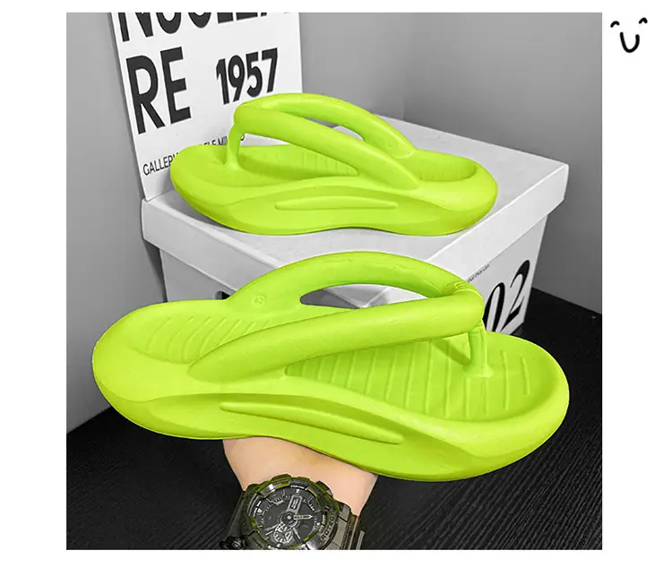 Men Women Casual Flip Flops 3.0cm Thick Bottom — feature 20