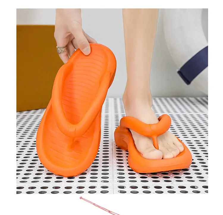 Men Women Casual Flip Flops 3.0cm Thick Bottom — feature 28