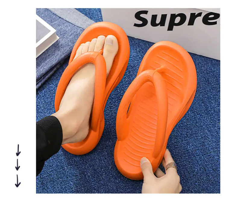 Men Women Casual Flip Flops 3.0cm Thick Bottom — feature 32