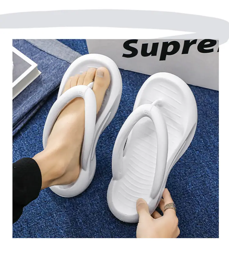 Men Women Casual Flip Flops 3.0cm Thick Bottom — feature 4