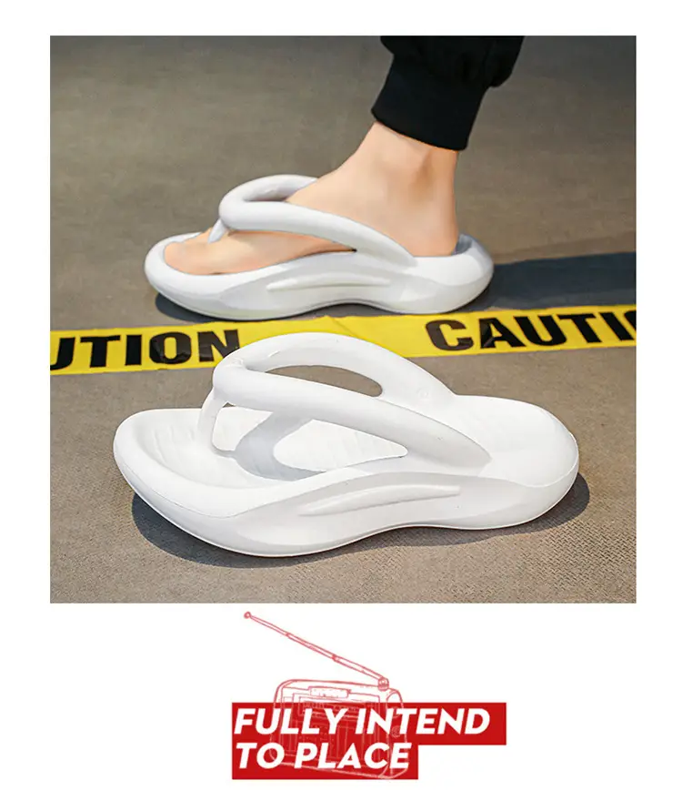 Men Women Casual Flip Flops 3.0cm Thick Bottom — feature 7