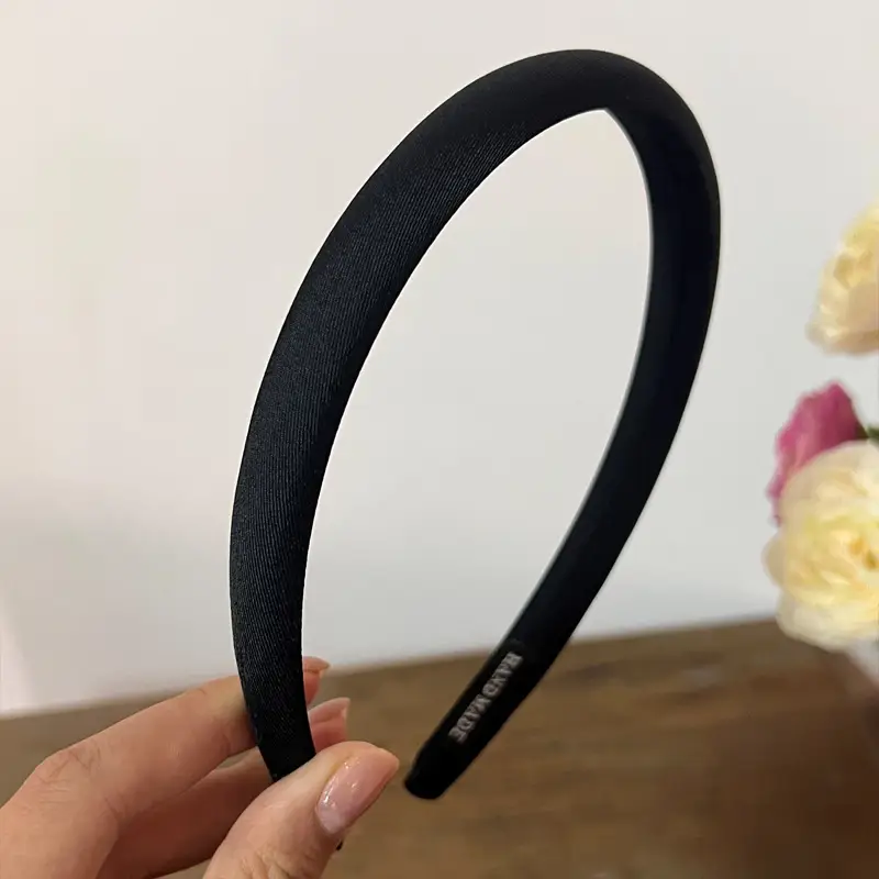 Black Satin Hairpin Women's High-End Hair Press - Image 6