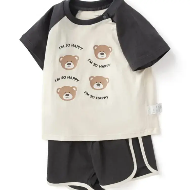 Baby Boy Summer Suit Cotton Shorts Set 2024 - Image 4