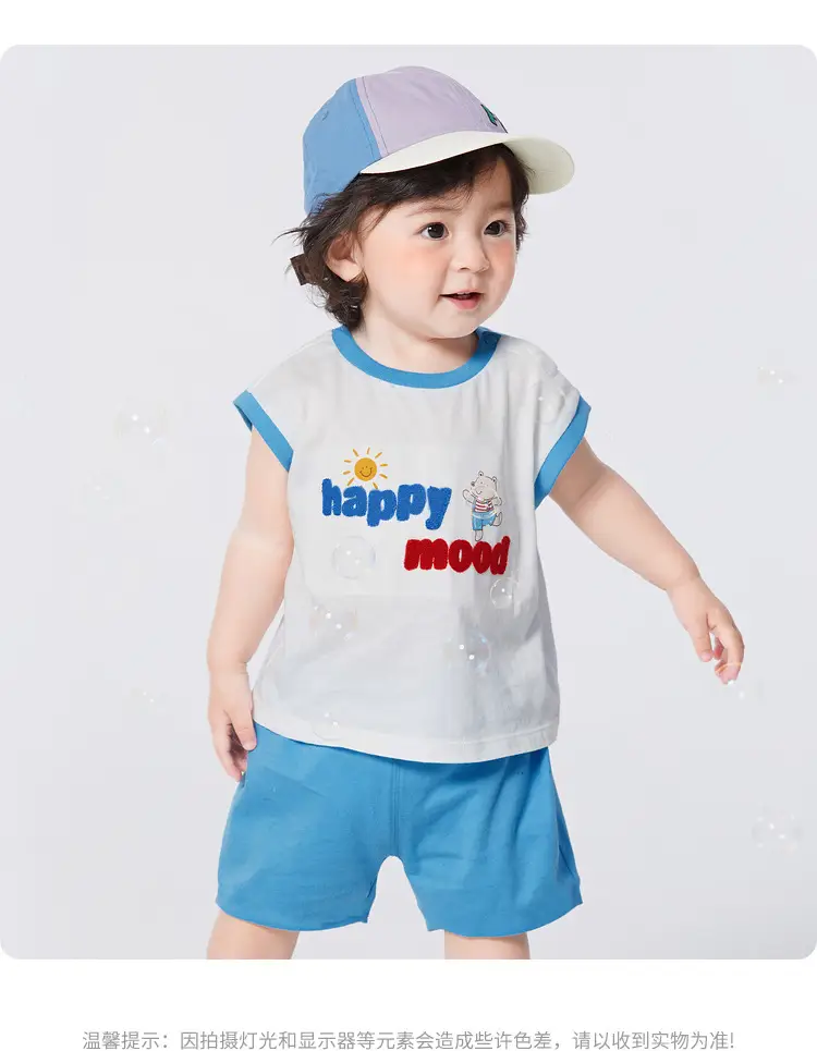 Baby Boy Summer Suit Cotton Shorts Set 2024 — feature 14