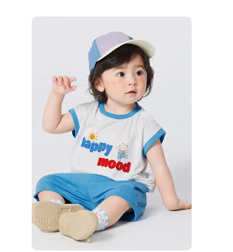 Baby Boy Summer Suit Cotton Shorts Set 2024 — feature 17