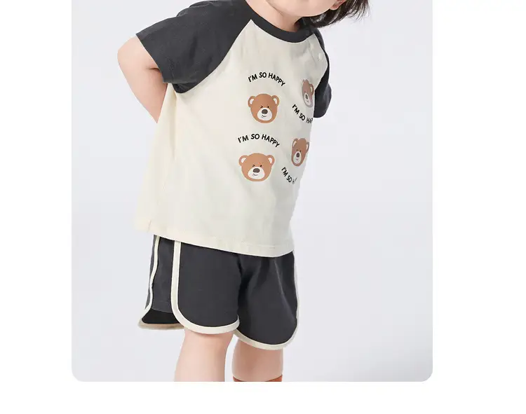 Baby Boy Summer Suit Cotton Shorts Set 2024 — feature 22