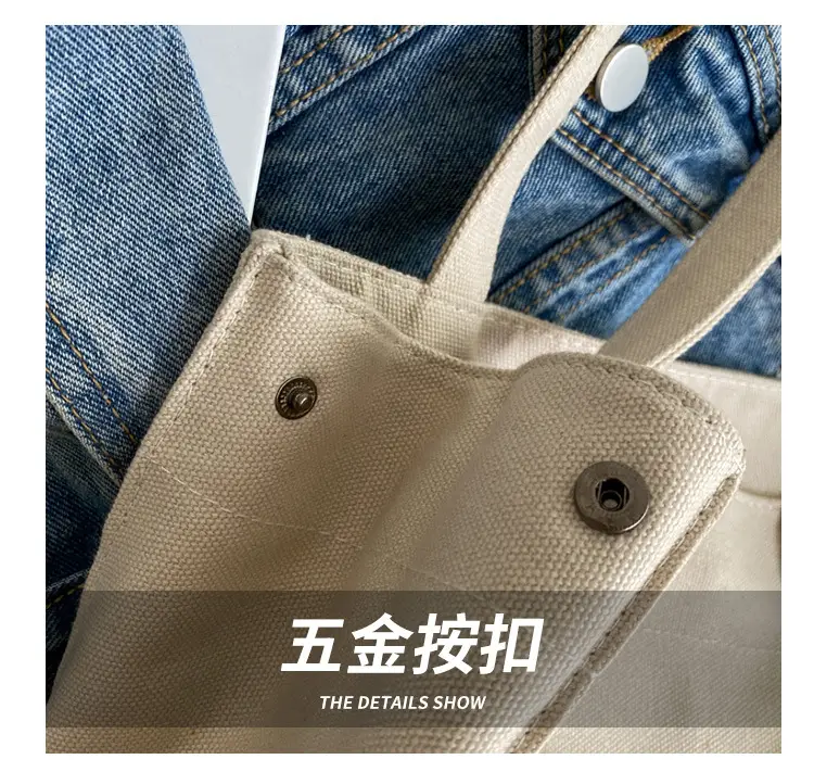 Women Canvas Large Tote Bag 2026 New Model — feature 13