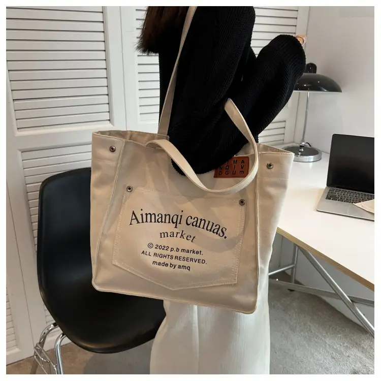 Women Canvas Large Tote Bag 2026 New Model — feature 19