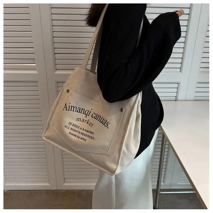 Women Canvas Large Tote Bag 2026 New Model — feature 20