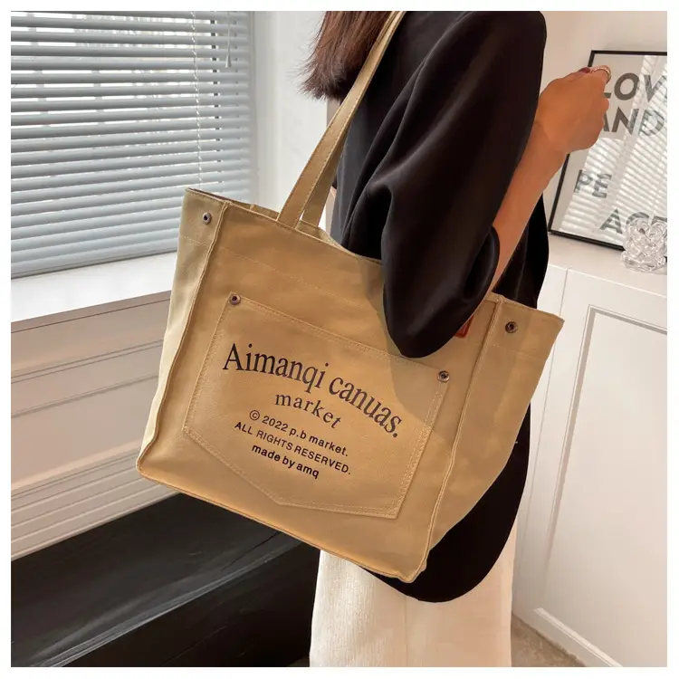 Women Canvas Large Tote Bag 2026 New Model — feature 21