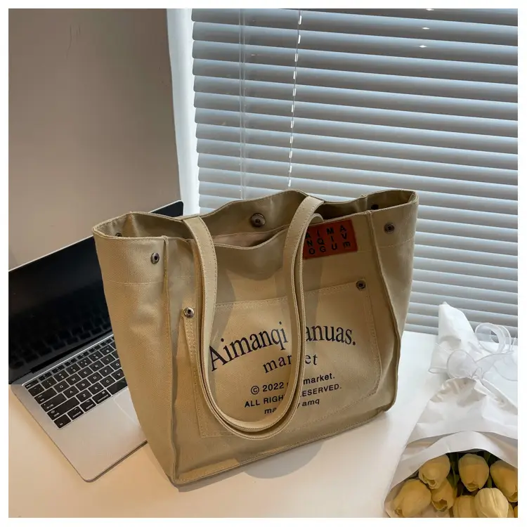 Women Canvas Large Tote Bag 2026 New Model — feature 29