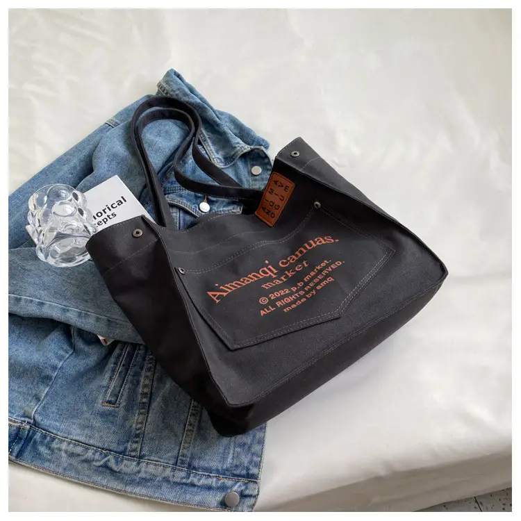 Women Canvas Large Tote Bag 2026 New Model — feature 32