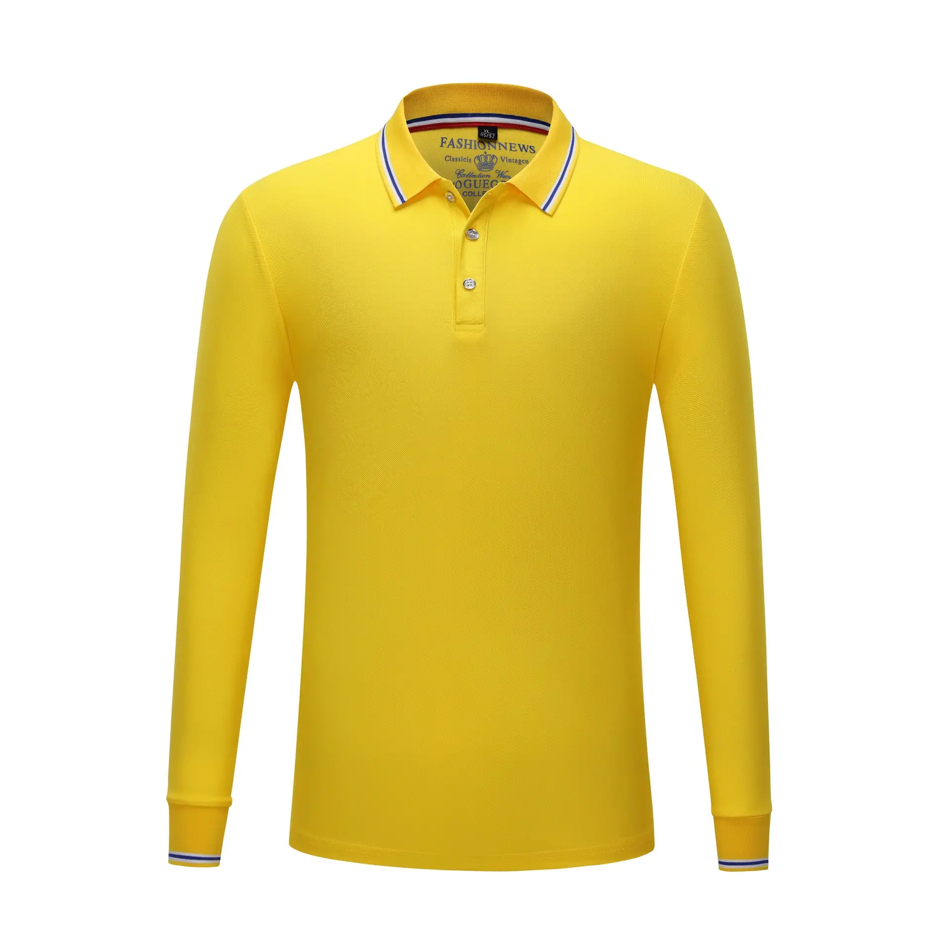 Men Bamboo Fiber Green Polo Shirt with Logo
