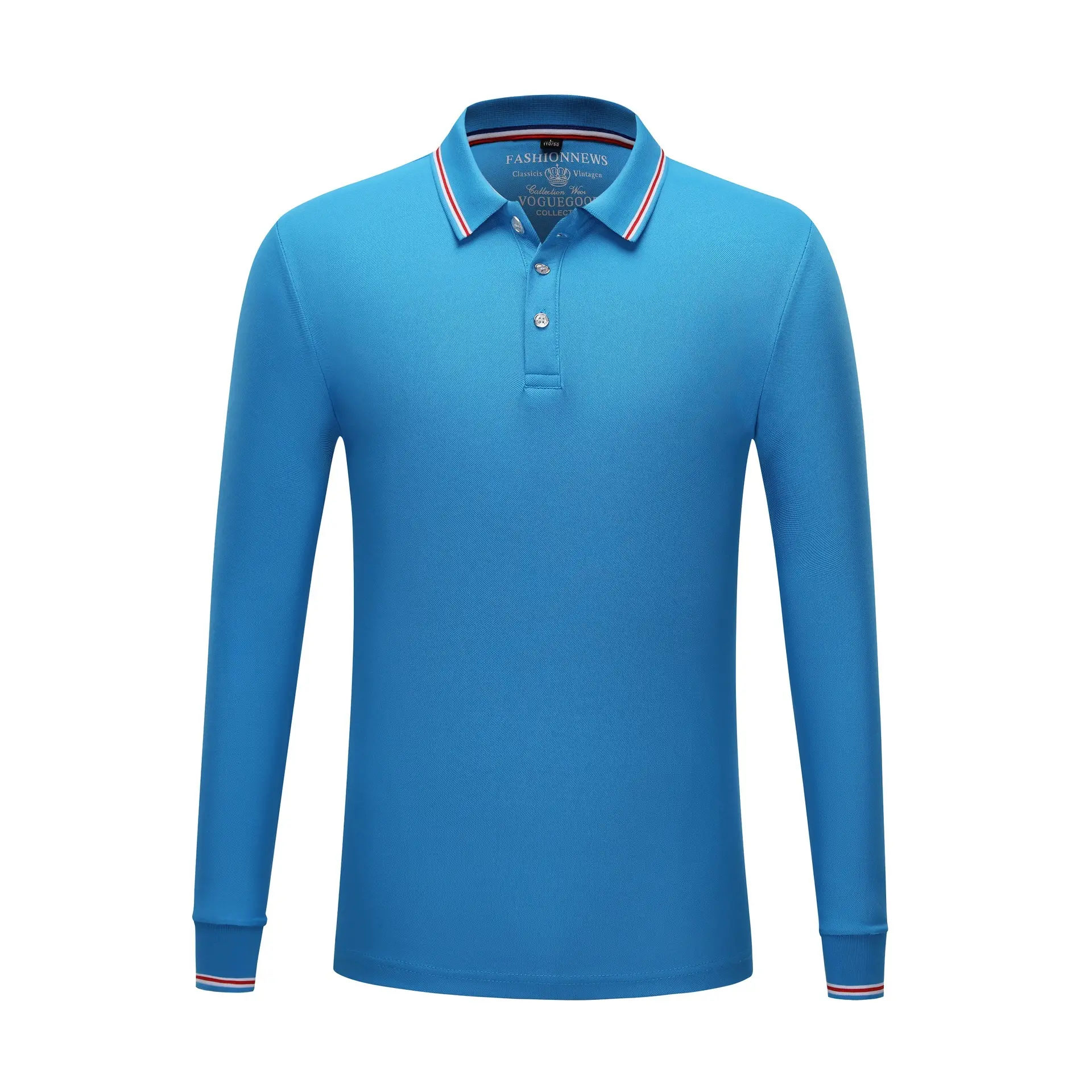 Men Bamboo Fiber Green Polo Shirt with Logo