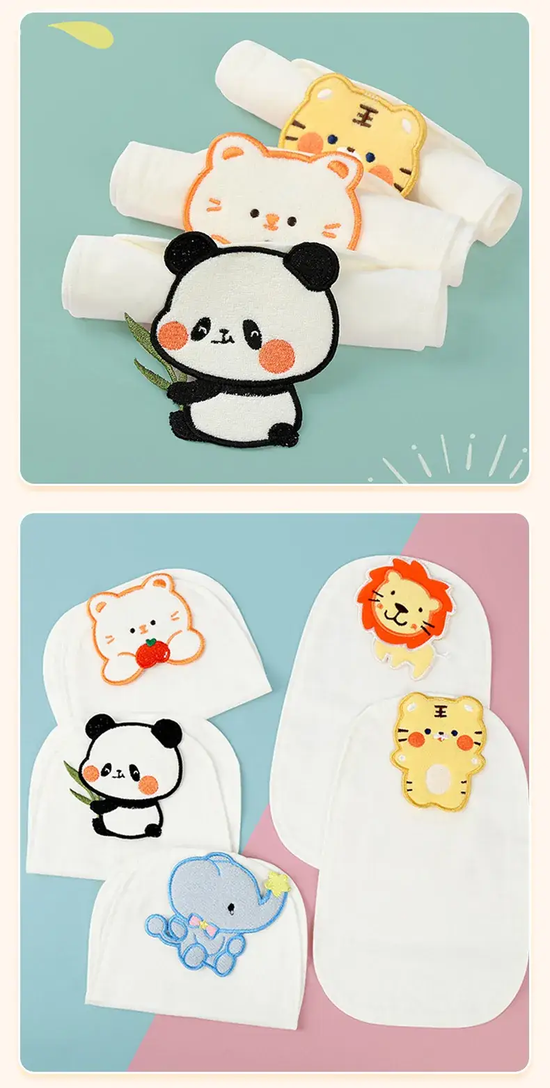 Baby Cotton Towel with Lion Design for Boys Girls — feature 37