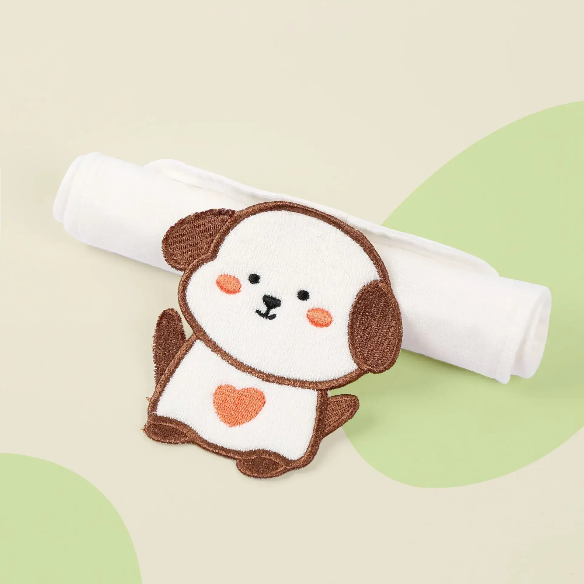Baby Cotton Towel with Lion Design for Boys Girls - Image 4