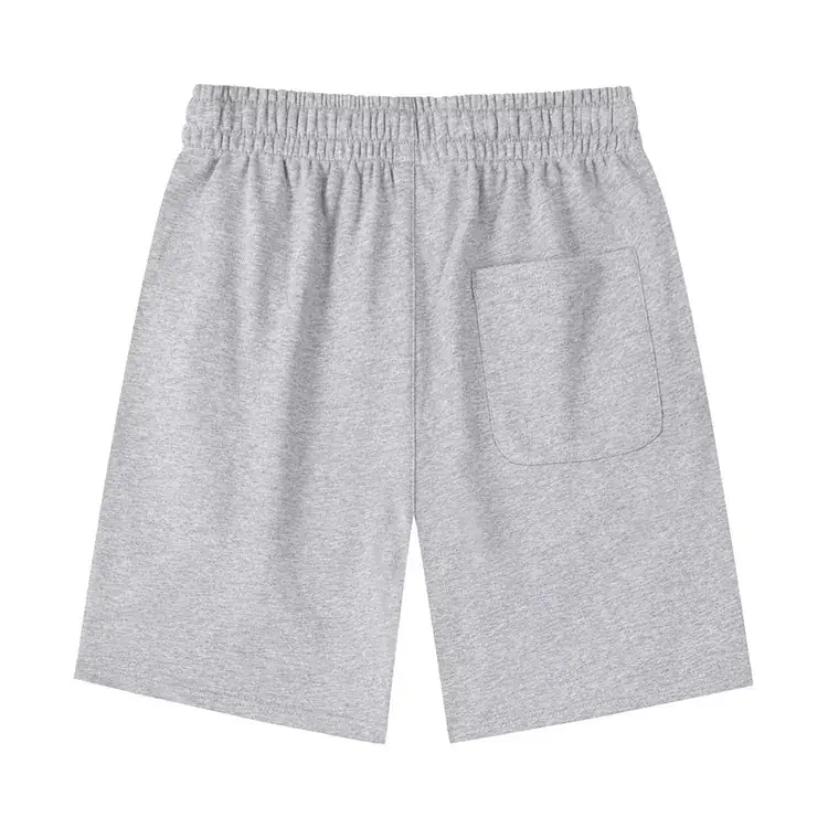 Men 360g Cotton Shorts Black Grey Blue Brown — feature 15