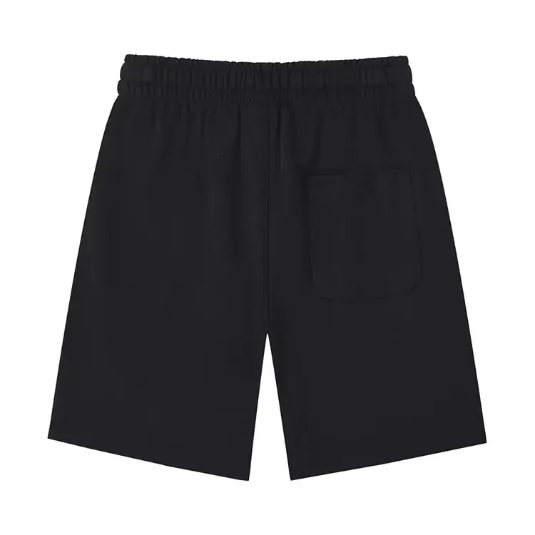 Men 360g Cotton Shorts Black Grey Blue Brown — feature 7