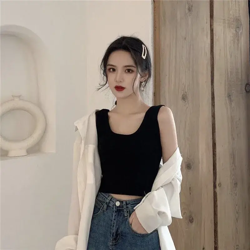 Hot Girl Vests Women Short Sleeve Sports Base Top - Image 6
