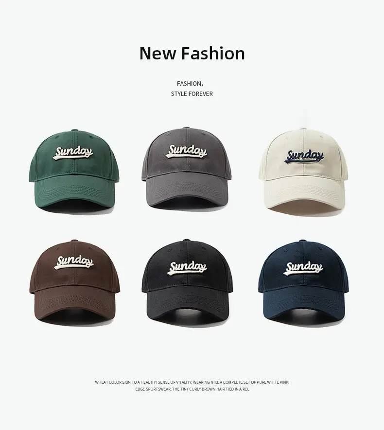 Women's High-End Large Brim Baseball Cap Sun Hat — feature 2