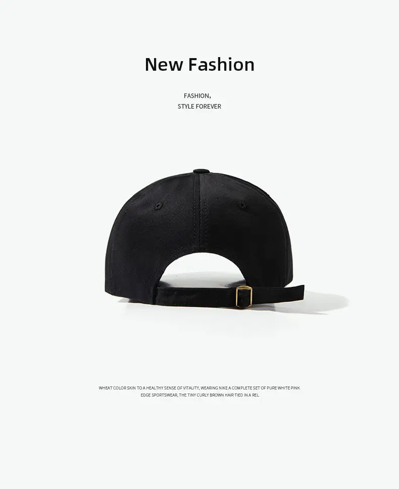 Women's High-End Large Brim Baseball Cap Sun Hat — feature 5