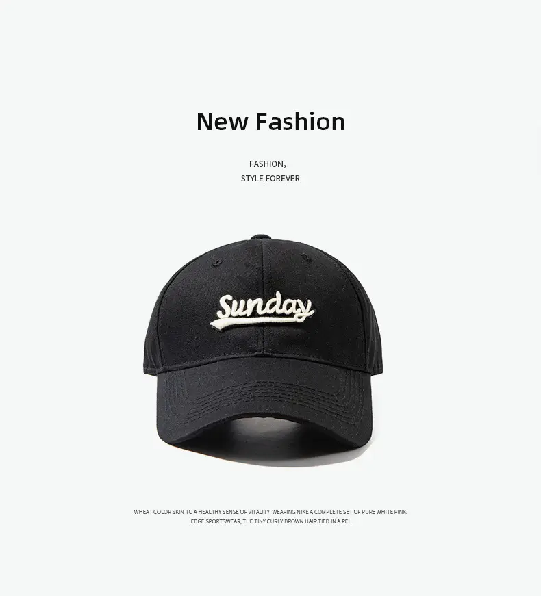 Women's High-End Large Brim Baseball Cap Sun Hat — feature 7