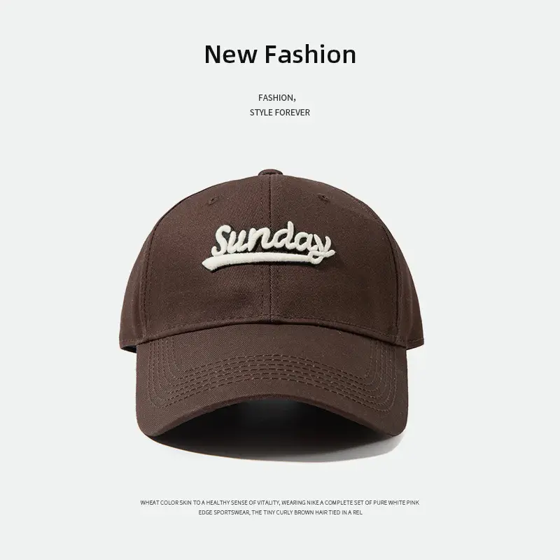 Women's High-End Large Brim Baseball Cap Sun Hat - Image 8