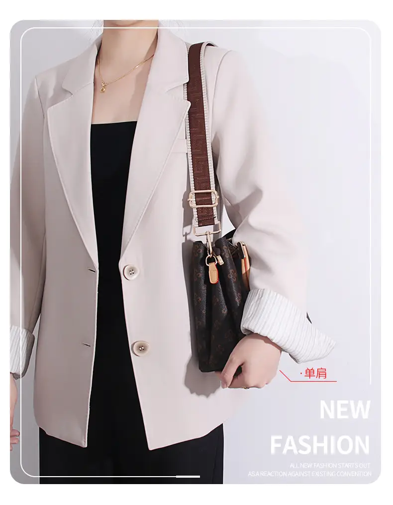 Adjustable Brown Crossbody Strap for Women — feature 2